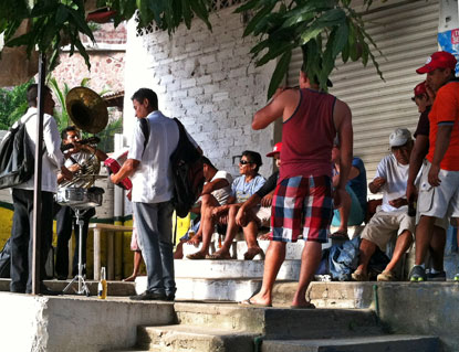 After Hours at Tortilla Factory Boca de Tomatlan Mexico