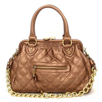 Marc Jacobs Inspired Bronze Stam Bag
