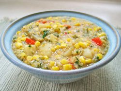 Quinoa Corn Chowder