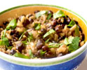 Brazilian Brown Rice and Black Beans