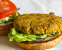 Chickpea Black Bean Veggie Burgers