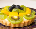 Coconut Custard Fruit Tart