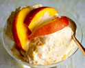 Fresh Peach Ice Cream