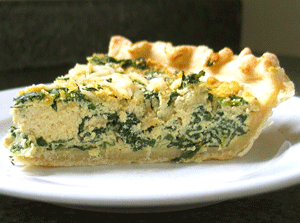 Spinach-tofu-quiche