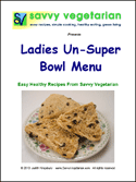 Ladies Un-Super Bowl Menu Cover