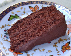 Vegan Tofu Chocolate or Carob Cake